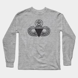 Army Jump Wings Master Long Sleeve T-Shirt